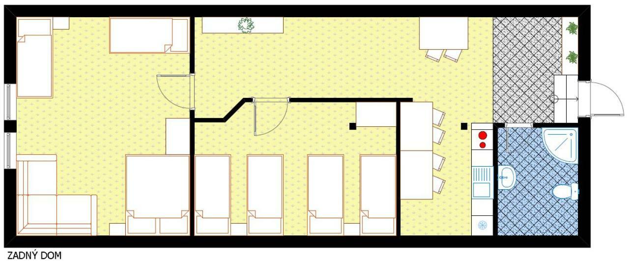 Apartments Adana Spišské Bystré Eksteriør bilde